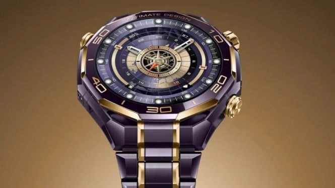 Mewah & Tahan Air 150 Meter! Huawei Luncurkan Smartwatch Emas Seharga Mobil