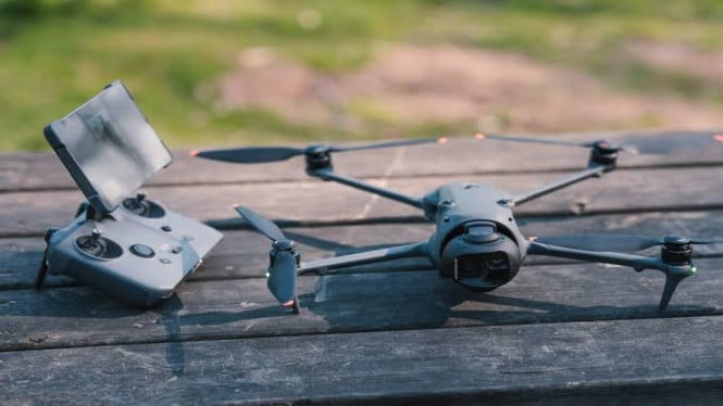 DJI Mavic 4 Pro Drone Combo, Flagship Kamera Udara DJI