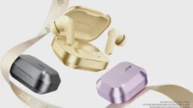 Realme Buds Air8 Resmi Dirilis: ANC 55dB dan Baterai 58 Jam