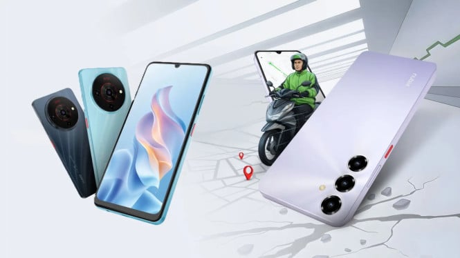 Beli HP Dapat Helm dan Baterai 6.000 mAh: Nubia V80 Max Siap Jadi Idola Baru Ojol?