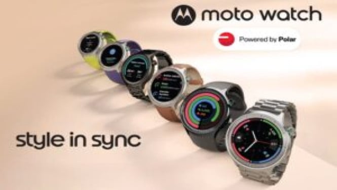 Moto Watch Polar Resmi Meluncur: Fitur Canggih & Harga