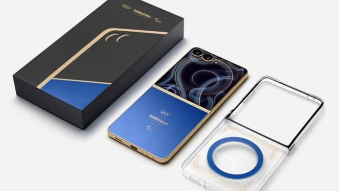 Atlet Olimpiade Dapat Hadiah Spesial: Galaxy Z Flip 7 Emas dari Samsung!