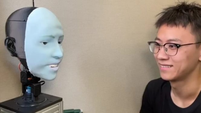Terobosan! Robot Humanoid EMO Sinkronisasi Bibir Sempurna