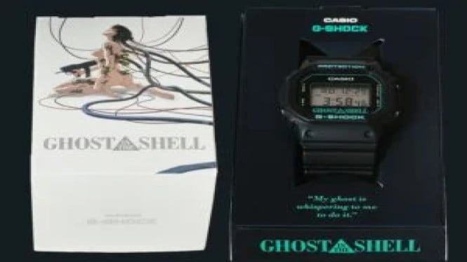 Kolaborasi Epik: G-SHOCK Ghost in the Shell DW-5600 Resmi Dirilis