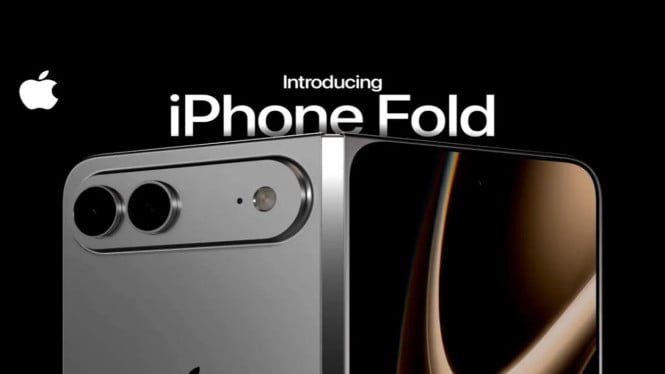 Apple Siapkan iPhone Fold, Pilih Desain Wide Foldable