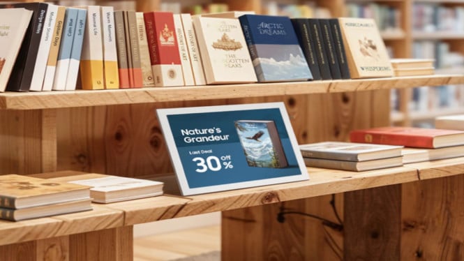 Samsung Luncurkan E-Paper Warna 13 Inci: Revolusi Tanda Ritel