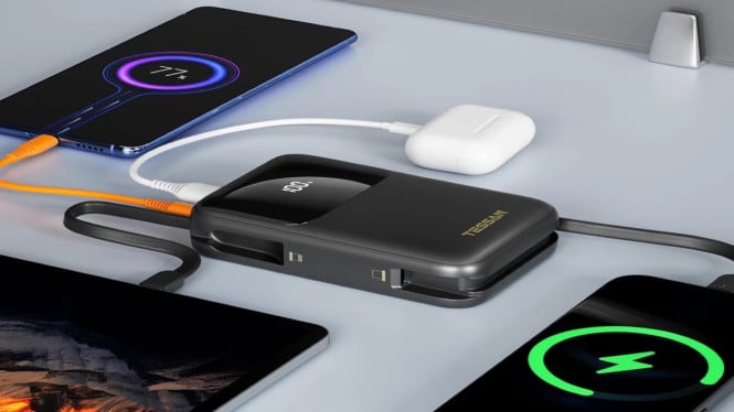 Power Bank TESSAN 20000 mAh 30W: Lebih Murah dari Kain Lap Apple