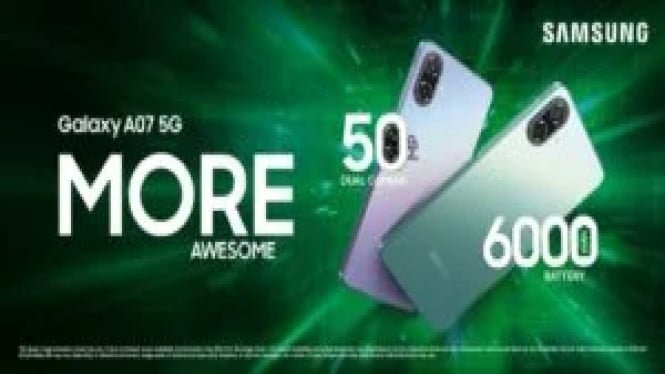 Samsung Galaxy A07 5G Rilis: Jaminan 6 Tahun Pembaruan OS
