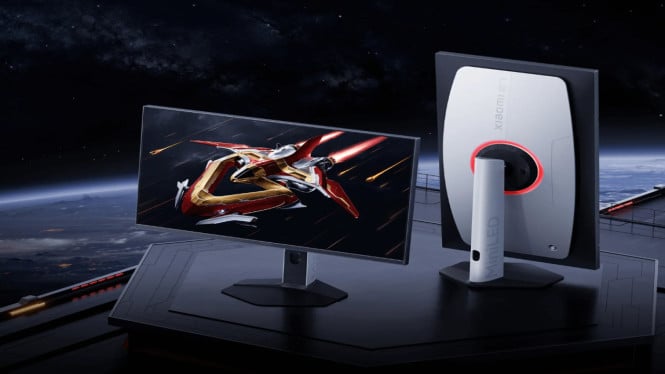 Monitor Gaming Mini LED Xiaomi 180Hz Meluncur, Kontras 2000 Nits!