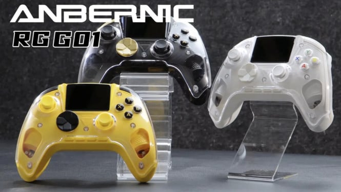 Anbernic RG G01: Controller Gaming dengan Sensor Detak Jantung, Canggih atau Gimmick?