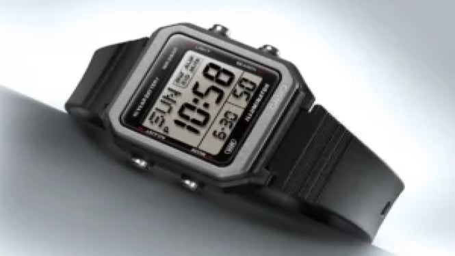 Casio Rilis W-221H: Jam Digital Retro 90an, Baterai 10 Tahun