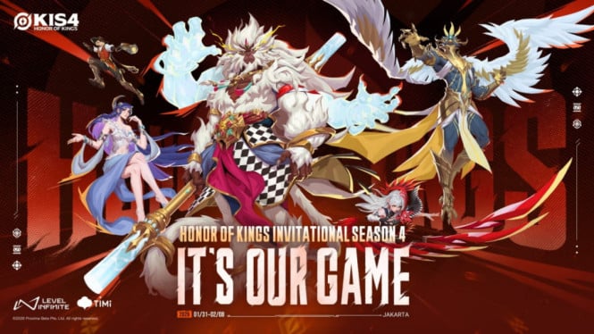 Honor of Kings KIS4: Jakarta Jadi Pusat Esports Global & Panggung Budaya