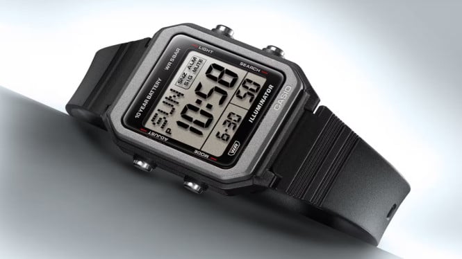 Revolusi Retro: Casio W-221H Bawa Nostalgia 90-an