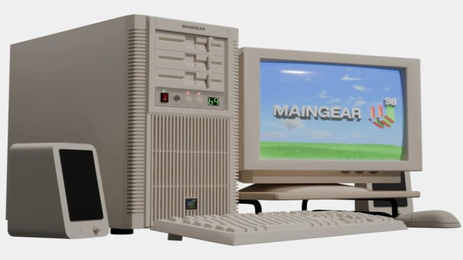 Maingear Retro98: PC Beige 90an Berisi Hardware 2026