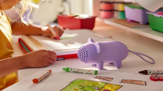 GREJSIMOJS: IKEA Luncurkan Speaker Bluetooth Tikus Ungu