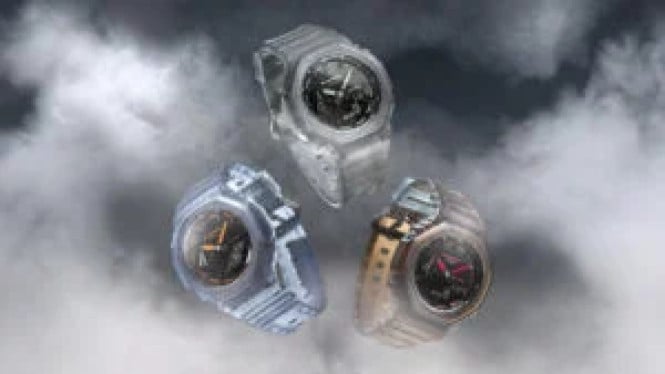 Rilis! 3 Varian G-Shock GA-2100K Transparan, Desain Klub Malam