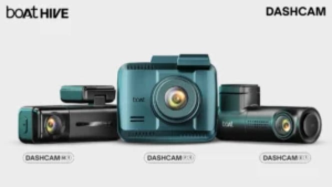 boAt HIVE Dashcam Resmi Meluncur: Mulai 1080p Hingga 4K ADAS
