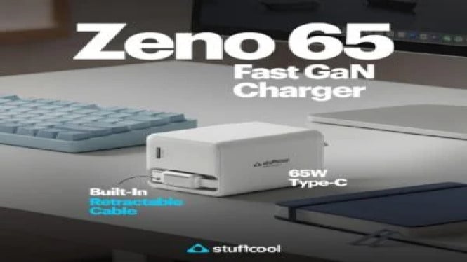 Stuffcool Rilis Zeno 65W GaN Charger: Ringkas & Multifungsi