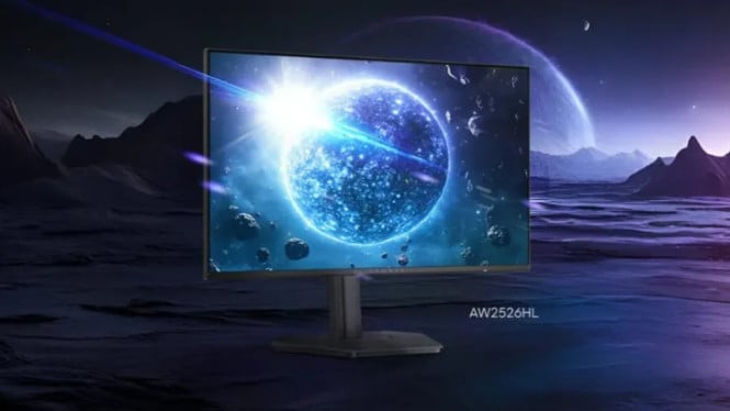 Alienware AW2526HL Resmi Hadir: Monitor Gaming 300Hz Full HD!