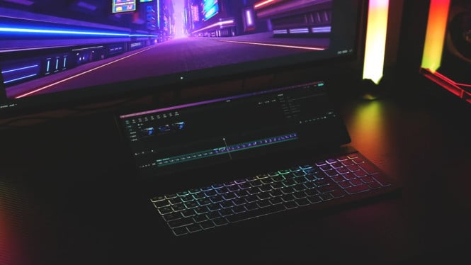 KeyGo Gen2: Keyboard Lipat dengan Layar 4K, Solusi Kerja Remote
