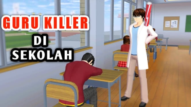 Guru Killer di Sakura School Simulator