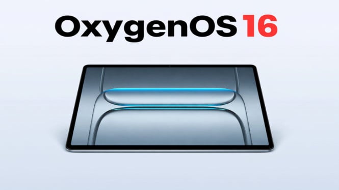 OxygenOS 16 Hadir di OnePlus Pad Lite, Begini Cara Update