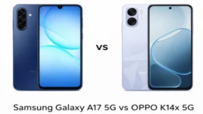 Samsung Galaxy A17 5G vs OPPO K14x 5G: Pilih Layar atau Baterai?