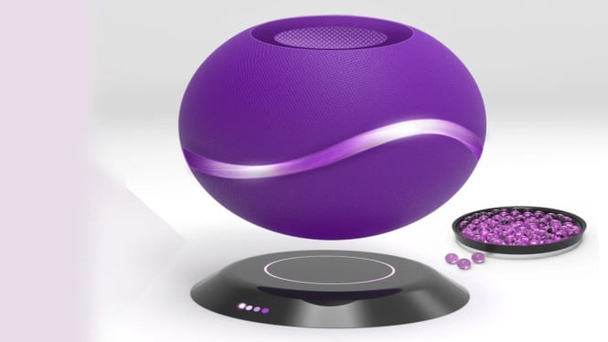 AER OMA: Aroma Diffuser Melayang dengan Desain Futuristik