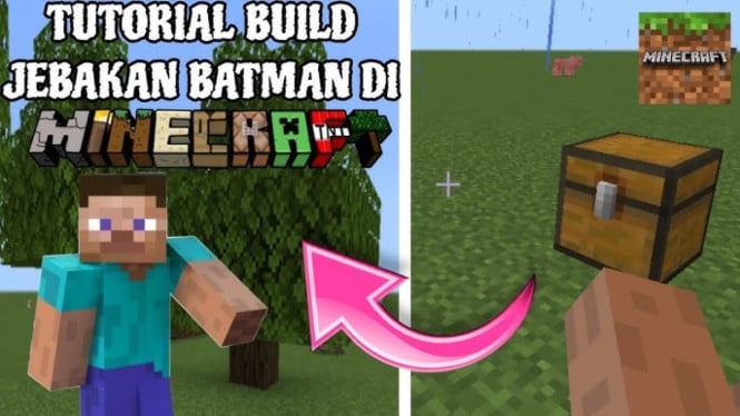Jebakan Betmen di Minecraft