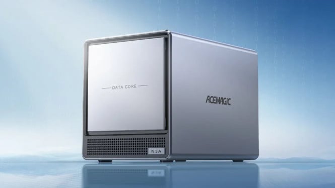 N3A NAS Mini PC: Powerhouse Ryzen 7 dengan Penyimpanan 4 Bay