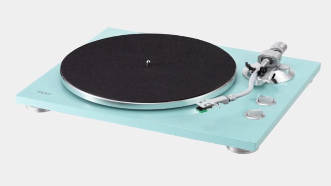 Turntable Bluetooth TEAC TN-400BTX: Edisi Terbatas Turquoise