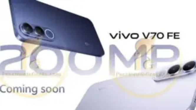 Vivo V70 FE Bocor: Bawa Kamera 200MP dan Baterai 7.000mAh!