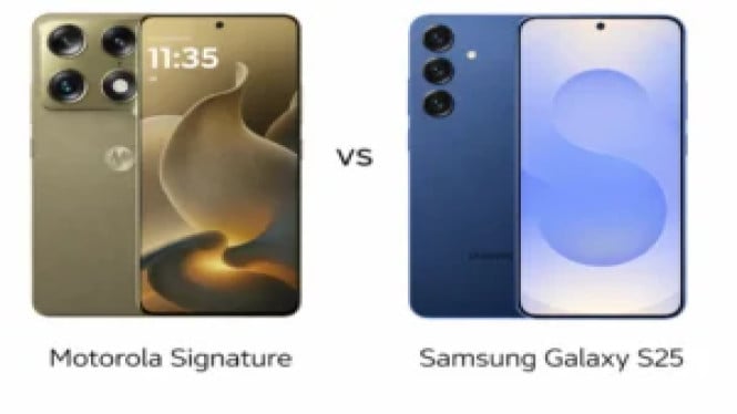 Motorola Signature vs Samsung Galaxy S25: Mana Lebih Unggul?