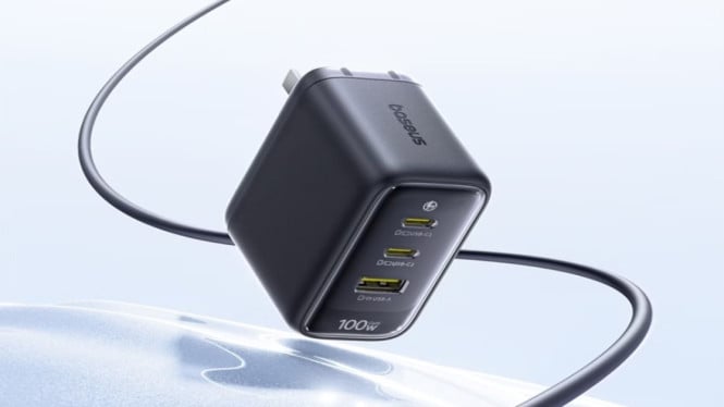 Baseus Rilis Charger GaN 100W