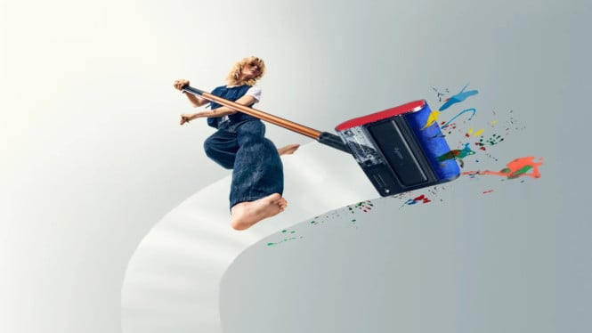 Dyson PencilWash: Alat Pel Ultra Tipis Penjangkau Kolong Sofa