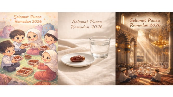 12 Prompt AI Gambar Selamat Puasa Ramadan 2026 Paling Estetik