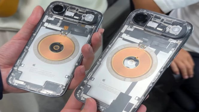 Viral Modifikasi iPhone Air: Bodi Transparan & Ada Slot SIM!