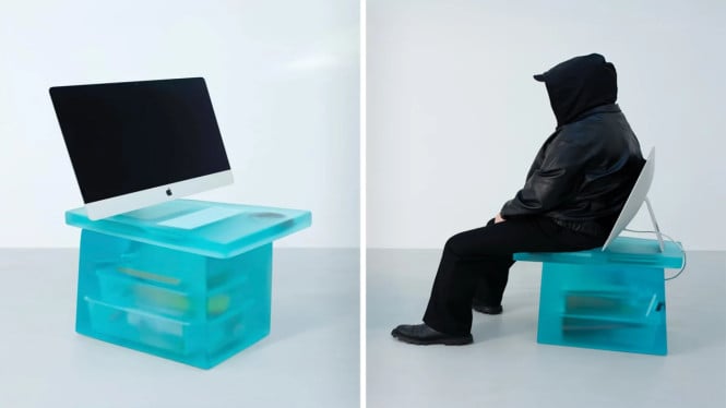 Kursi iMac Dip1: Inovasi Furnitur Unik dari Komputer Apple