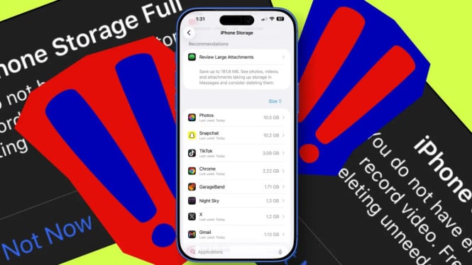 8 Cara Mengatasi iPhone Storage Full Tanpa Hapus Semua Foto