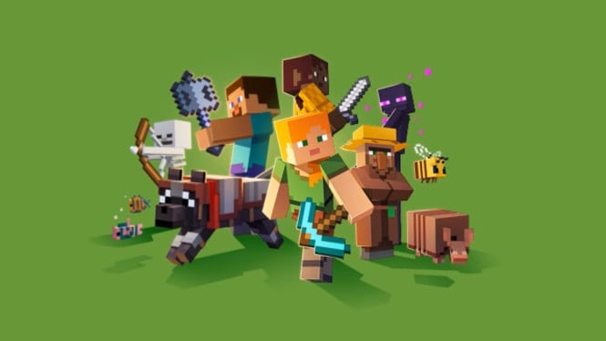 6 Cara Mendapatkan Senjata Minecraft Terkuat & Upgrade Damage