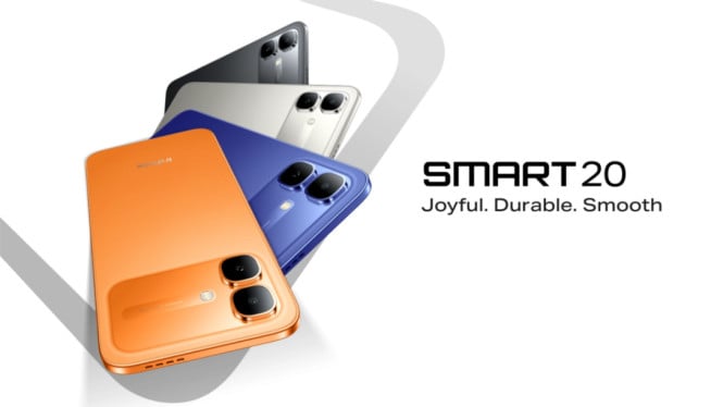 Infinix Smart 20 Resmi Rilis: Layar 120Hz & OS Android 16!