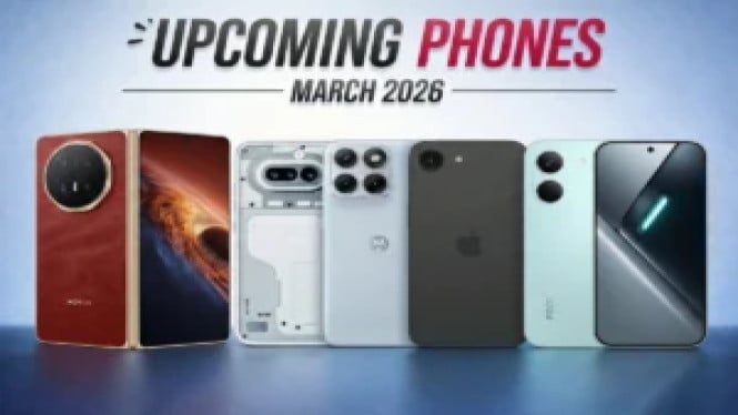 5 HP Baru Maret 2026: Ada iPhone 17e dan Ponsel Robot!