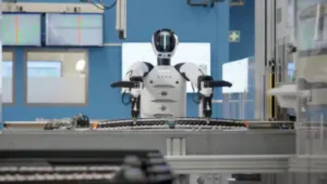 Robot Humanoid BMW Resmi Masuk Jalur Produksi Eropa