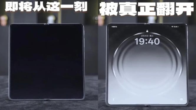 HP Layar Lipat Tanpa Lipatan Hadir, Salip Samsung dan Apple