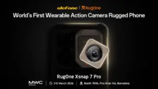 Ulefone RugOne Xsnap 7 Pro: HP Tangguh dengan Kamera Lepas