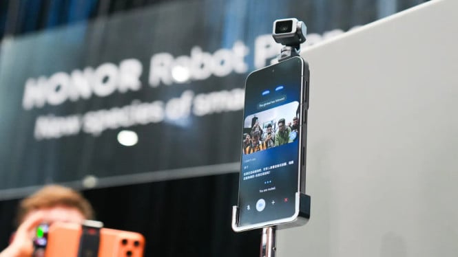 Honor Robot Phone: Smartphone Kamera Gimbal Unik di MWC