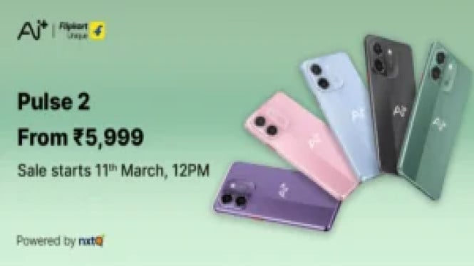 Ai+ Pulse 2 Resmi Rilis: HP Android 16 Termurah Layar 120Hz
