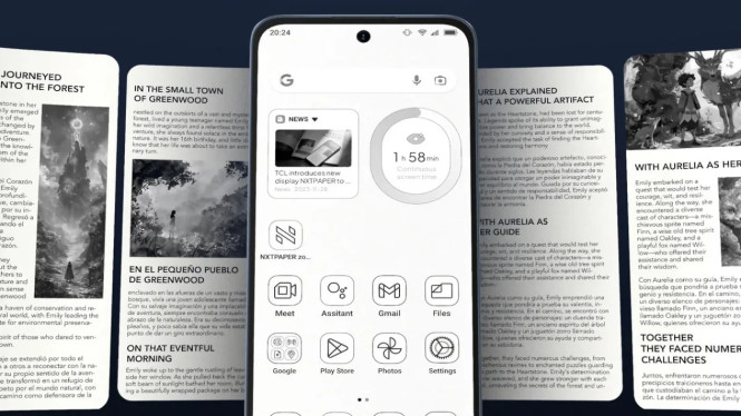 TCL Nxtpaper AMOLED: Layar HP Mirip Kertas yang Nyaman di Mata