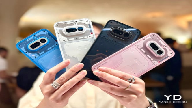 Hands-on Nothing Phone (4a) di MWC 2026: Pilih Putih atau Pink?