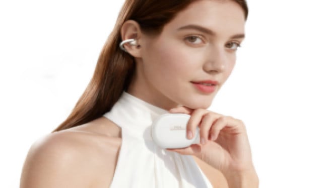 TCL CrystalClip Resmi Meluncur, Earbuds Open-Ear Edisi Swarovski